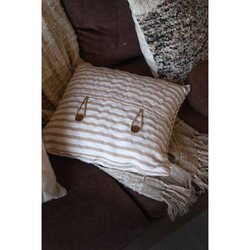 Fondaco Vidar tyynynpäällinen 48 x 48 cm, luonnonvalkoinen/beige