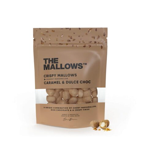 The Mallows Crispy Mallows - caramel & dulce choc 90 g